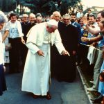 Maras col Papa e Chiara - agosto 1984